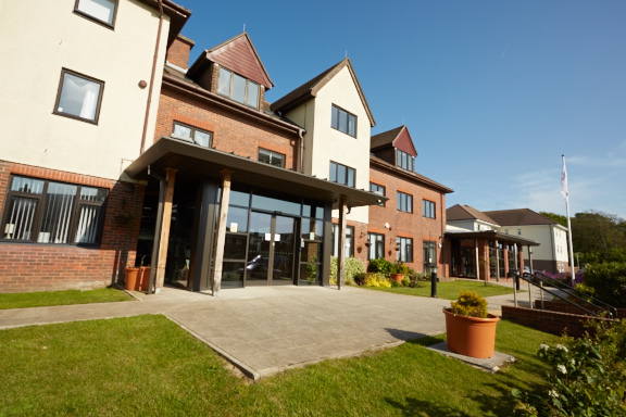 Marine Court Main Entrance