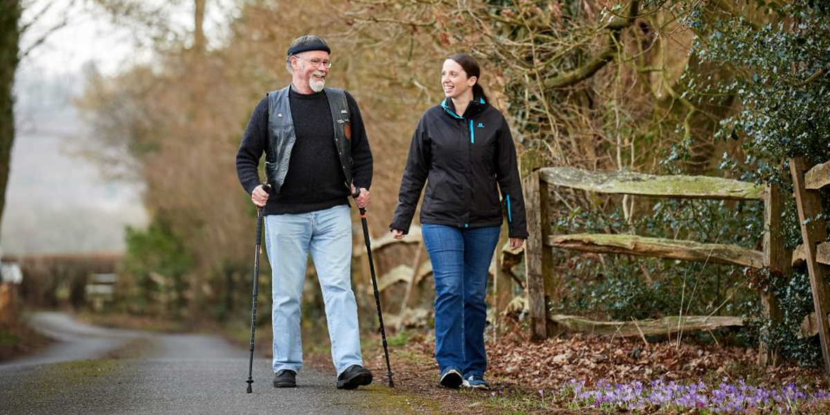 Bob and Jo Stovell: “The Charity put a spark back into my Dad”