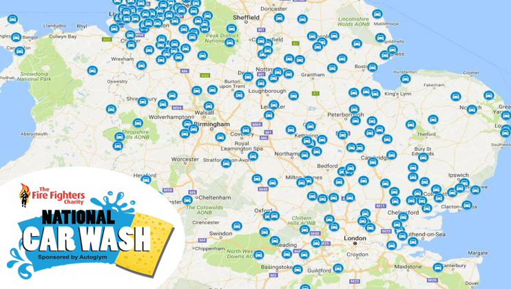 Car Wash Map