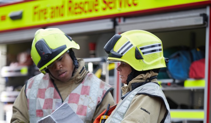 Luton Fire Station – BedfordshireFRS – Action shots (1321)