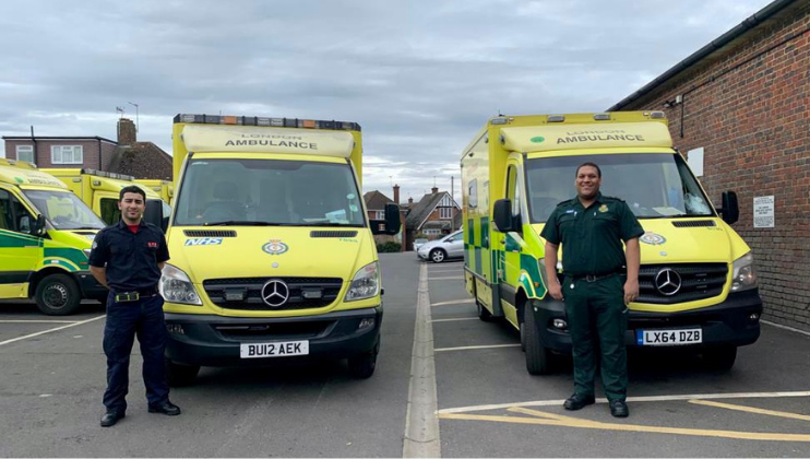 LFB Firefighter Uzair Ambulance