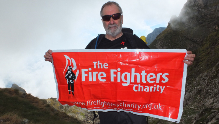 Retired firefighter treks Pyrenees Freedom Trail